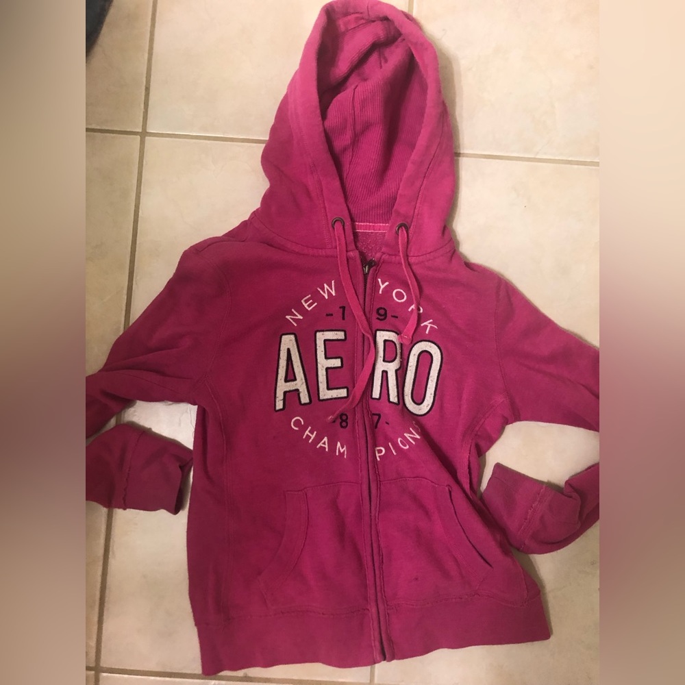 Pink  Vintage Aeropostale Zip Up